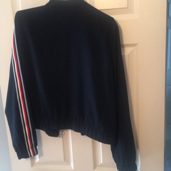 Tommy Hilfiger navy blue jacket silky feel - Picture 3 of 3
